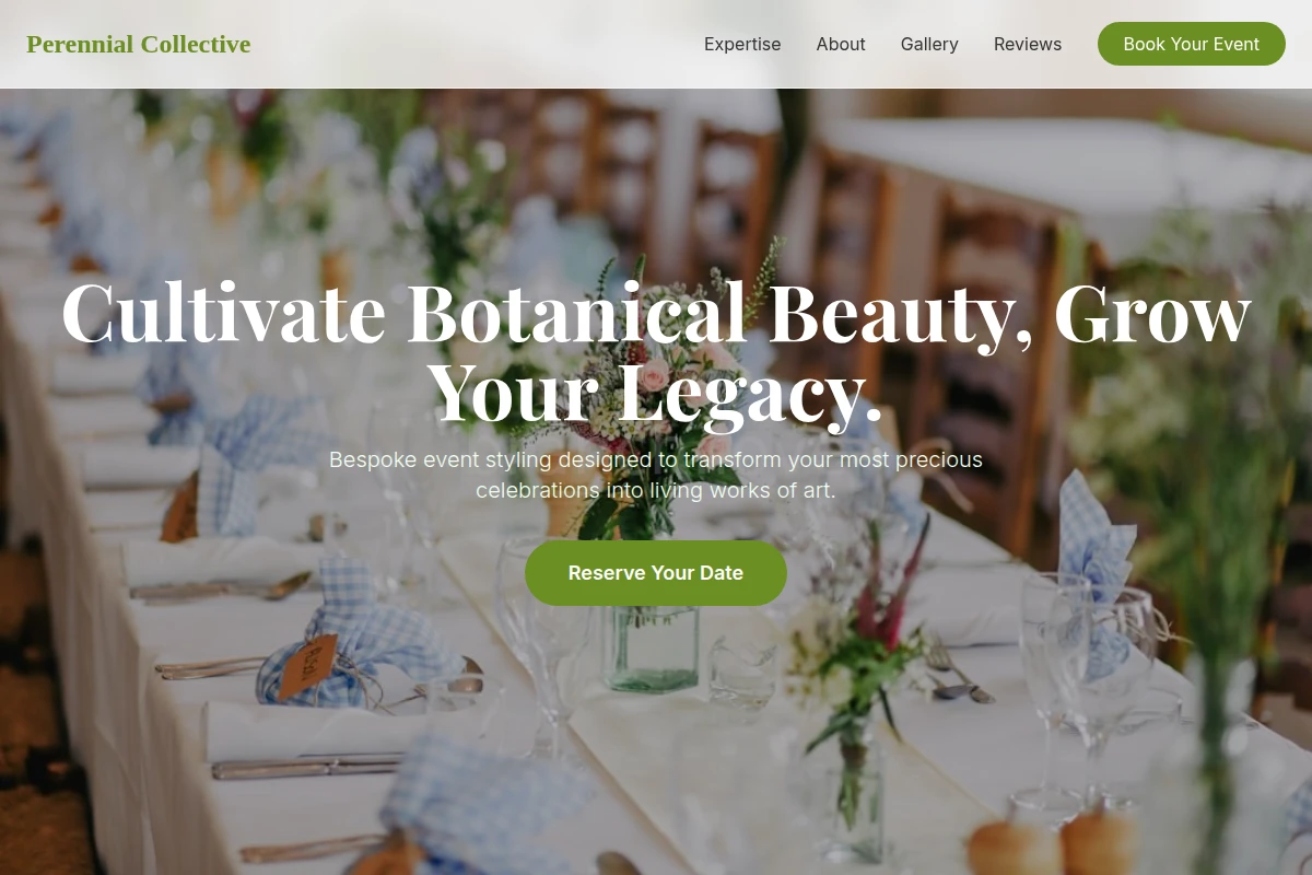 Orchard Event Decor