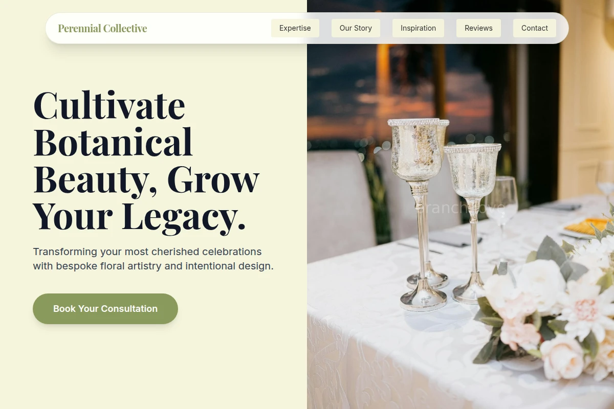 Orchard Event Decor