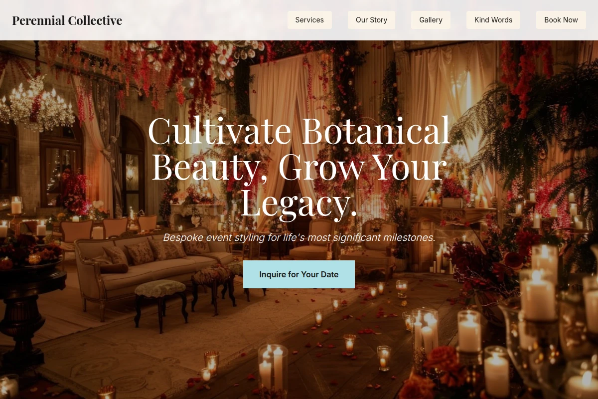 Meadow Event Decor